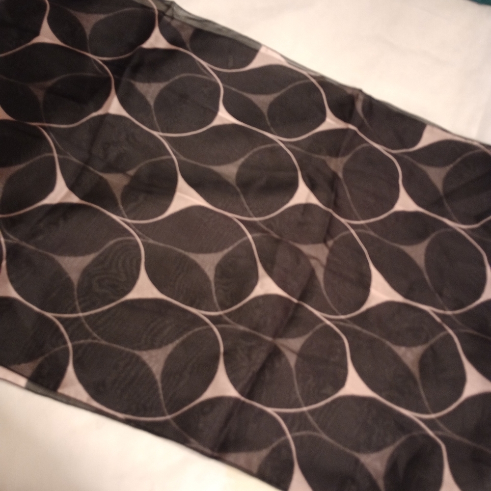 100% Silk Brochier Soieries Scarf
